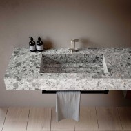LIME 3.0 302: Mobile Bagno AZZURRA Rosa Retrò Opaco