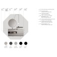 LIME 3.0 309 | Modern lacquered bathroom composition