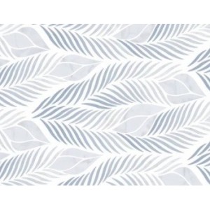 Leaves blue glossy 30x100