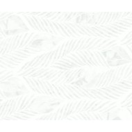 Leav es White Glossy 30x100cm