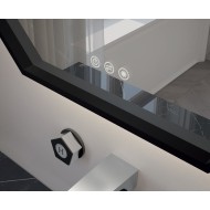 LIME 3.0 313: Mobile Bagno in Legno Laccato Castagno Malto