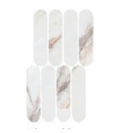 Charm Experience Calacatta Pink Mosaic Oval ITG CH01MOVL