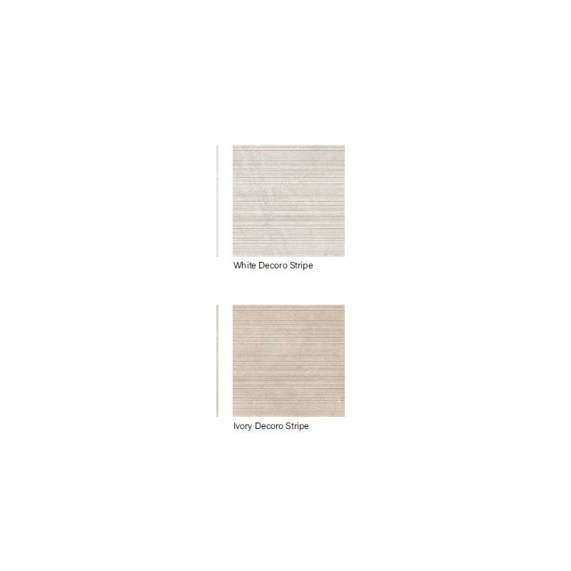 Natural White Stripe 120x60cm