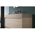 BLOCK SYNTESI BOX C24 105cm Noce Rigato AZZURRA