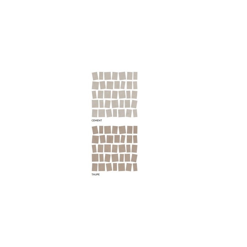 Mosaico ceramica Plaster Maxi Cement 45x45