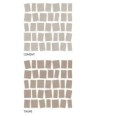 Mosaico ceramica Plaster Maxi Cement 45x45