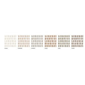 Mosaïque Plaster Sage 30x30