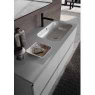 AZZURRA BADMOBEL SLIM C31 120cm Cement+Matt