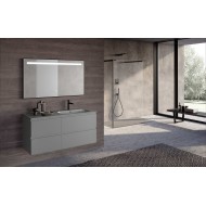 AZZURRA BADMOBEL SLIM C31 120cm Cement+Matt
