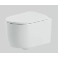 MONET ARTCERAM WANDDECKELLOSES WC – quadratisch-oval, modern