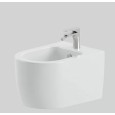 Monet Arceram 1-Loch-Wandbidet – modernes, quadratisch-oszillierendes Design