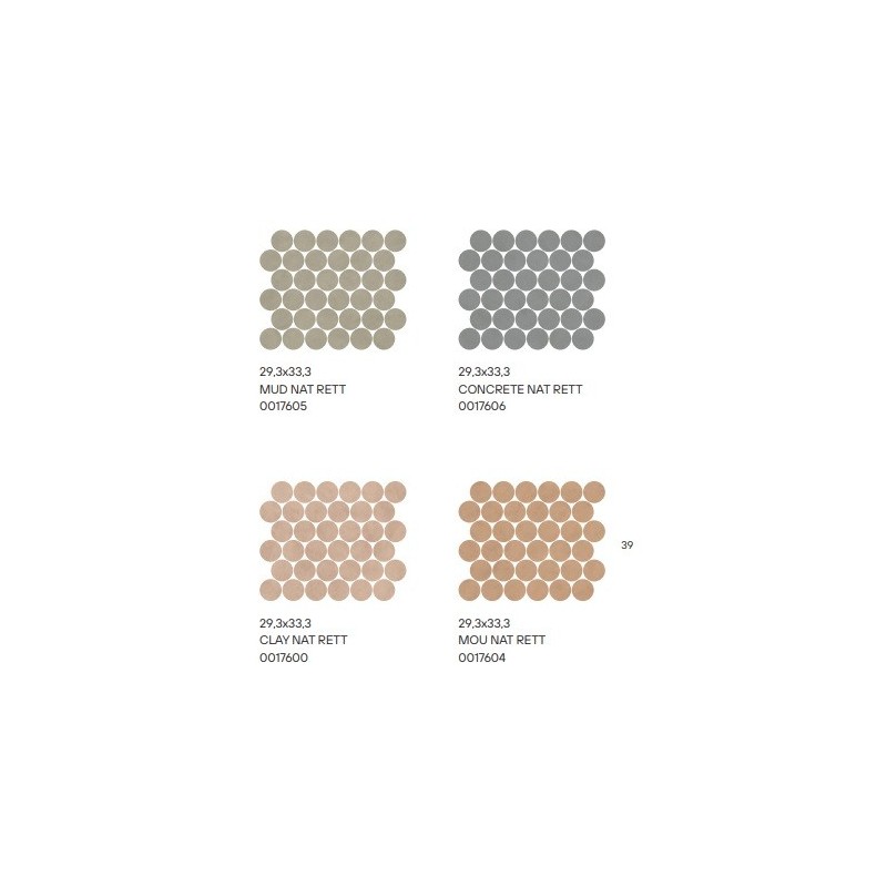 I Pigmenti Mosaic Mud Natural