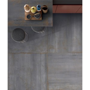 Oxide steel naturel – 120x120 cm