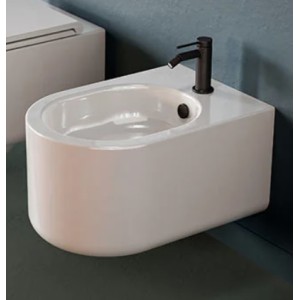 ARTCERAM Solida Wandhängend Bidet – Weiß glänzend, Saniglaze