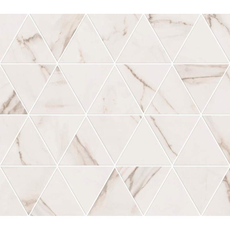 SUPREME EVO Mosaik Triangoli Calacatta