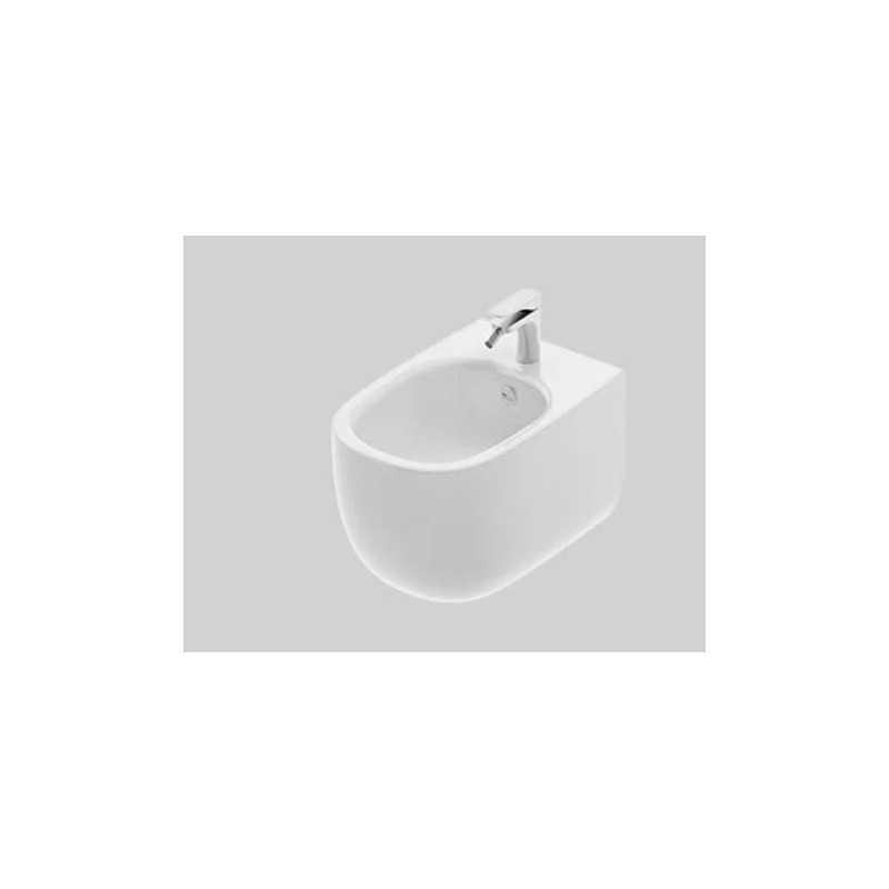 ARTCERAM Seta Bidet sospeso 1 foro – bianco lucido