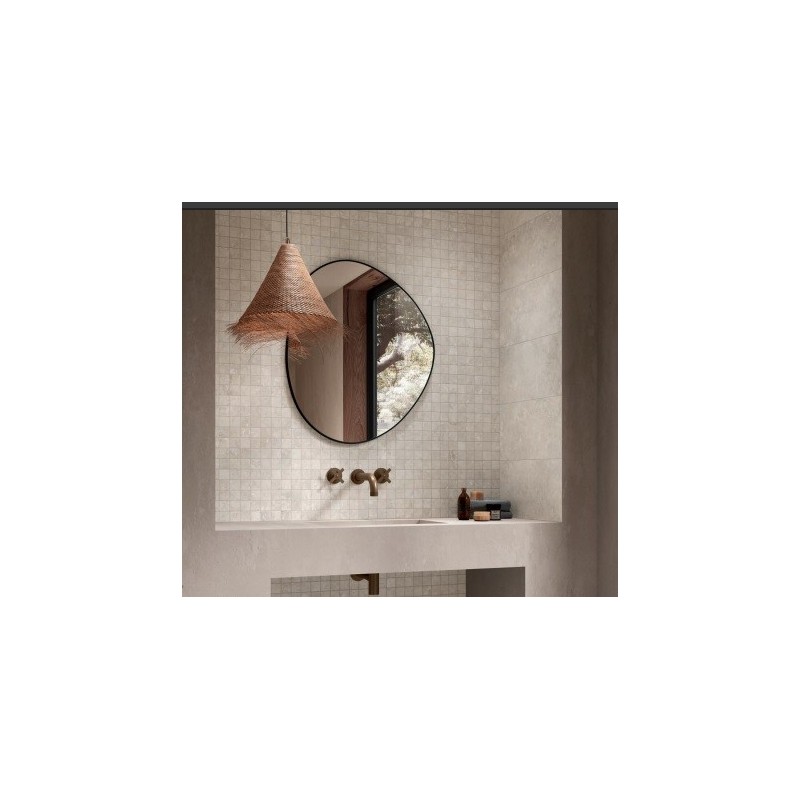 Moon Mosaic Moon White Natural 30x30cm