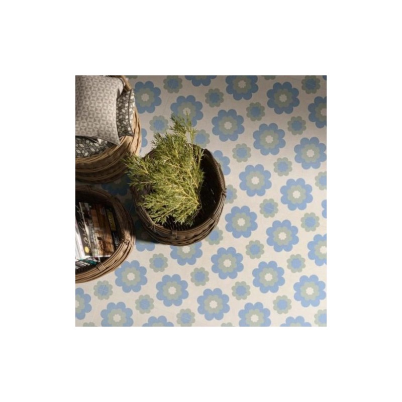 Homey Flower cotto opaco 60x120