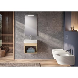 GB Group Compact 02 Badezimmerschrank London Grey