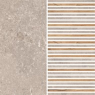 Portland Rock Taupe Mosaic Legend