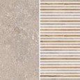 Portland Rock Taupe Mosaic Legend