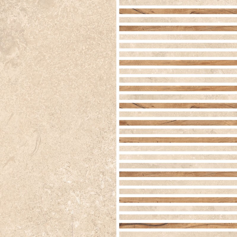 Portland Rock Beige Mosaic