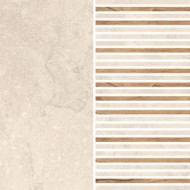 Portland Rock Ivory Mosaic legend