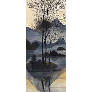 Oku Landscape J94098 - bois zen, 120x280cm