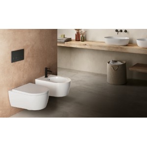 FUSION Toilette suspendue Y1CC01 Hatria blanc 35,5x54