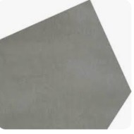 Concrete Pentagon Grey 17x10cm