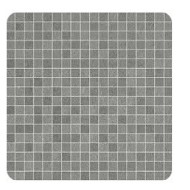 Concrete Mosaic 30x30 Grey 6mm