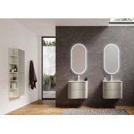 GB Group Onda 03 60cm Bathroom Cabinet – Modern Laccato