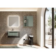 GB GROUP Underground 02 73cm Sage Bath Cabinet - Modern Laccato