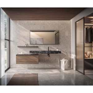 GB Group Extreme 03 – 140cm Bath Cabinet, Walnut