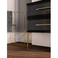 MAKO' Badezimmerschrank 160cm Schwarz GBGROUP – modern, individuell