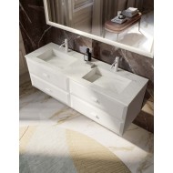Mako' 02 Badschrank 160cm – GB GROUP 417 Latte matt