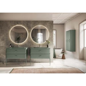 GB GROUP MAKO' 06 Badezimmerschrank 100cm 415 Salbei