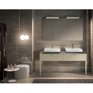 GB GROUP LAME' 06 Badezimmerschrank 170cm 405 Sand