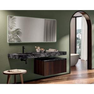 GBGROUP TRICOT 02 160cm Oak Bath Cabinet — Modern, customizable