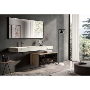 CLASS 09 Meuble de salle de bain 160 cm 939 Rayures impériales GBGROUP