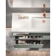 SILK 07 Bathroom Cabinet 160cm 415 Sage GBGROUP