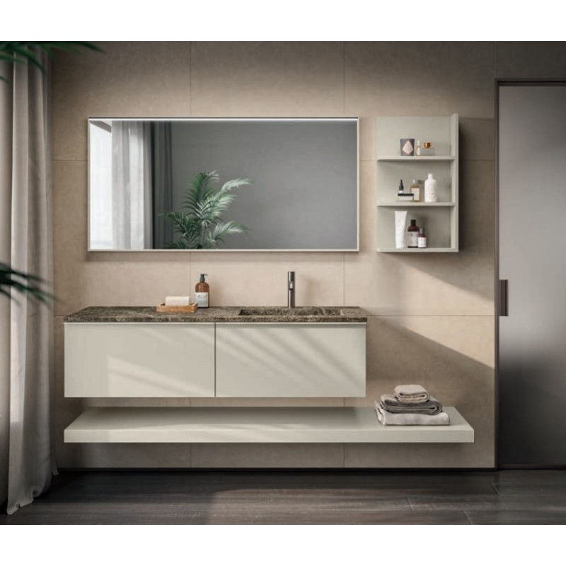 MOON 03 Badezimmerschrank 140cm 407 Agata GBGROUP
