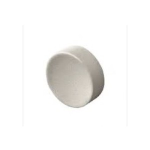 Aria Button White 4,2x1,5 cm