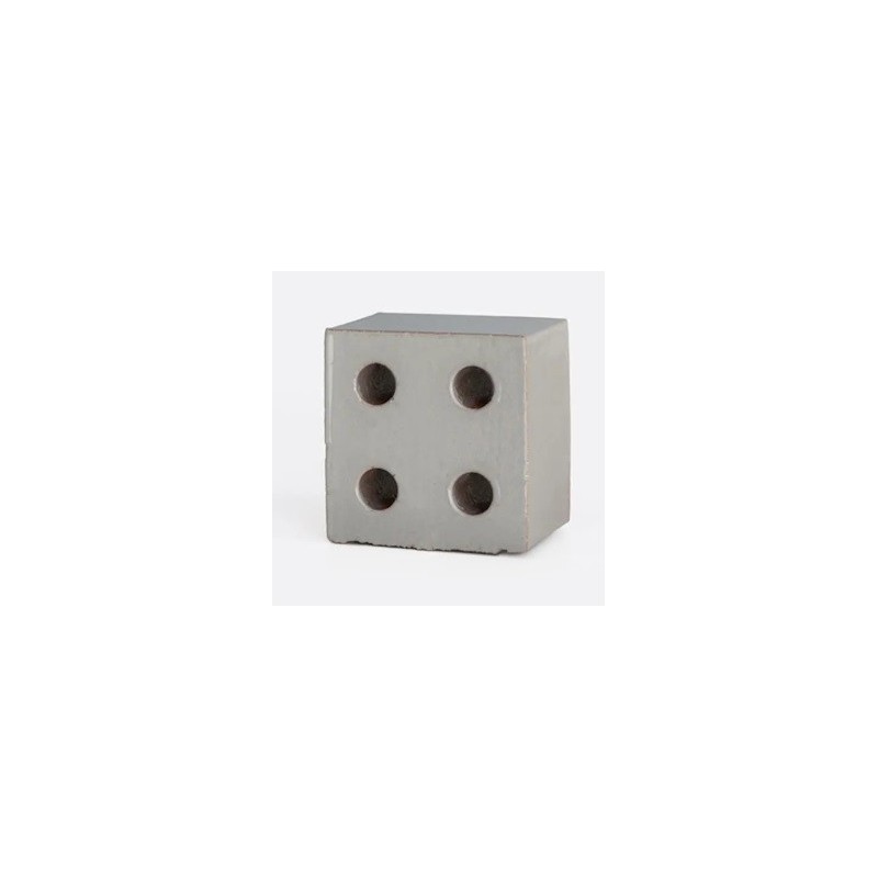 Bloc outdoor Mutina gloss Pearl 13x13x10 cm