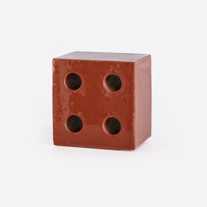 Bloc Outdoor Glossy Red 13x13x10cm