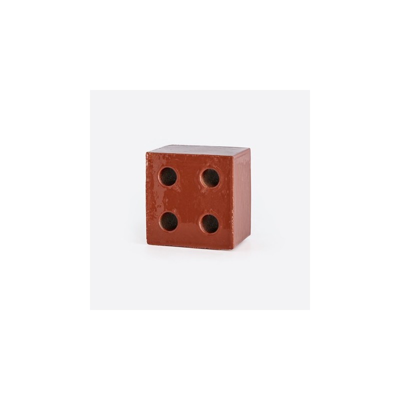Bloc Outdoor Glossy Red 13x13x10cm