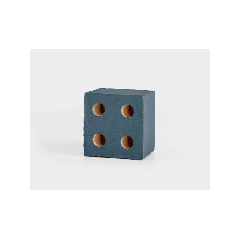 Bloc outdoor matt blue 13x13x10cm