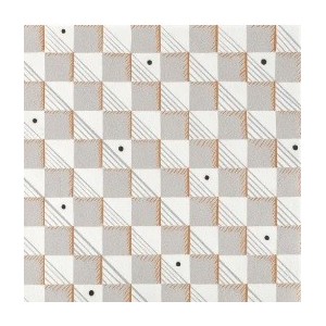 DINTORNI Dama NEVE 20,5x20,5cm