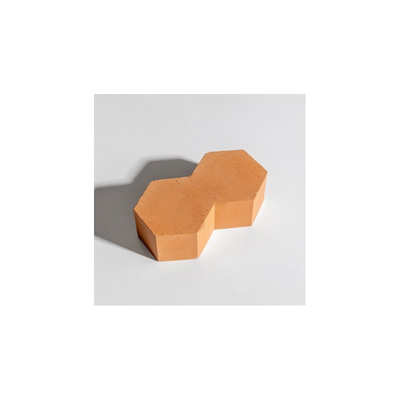 Hives Mutina: mattone esagonale in terracotta