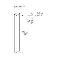 Motivo L Arctic 2,8x28cm